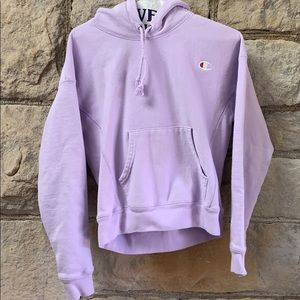 Champion reverse weave XS lilac women’s hoodie